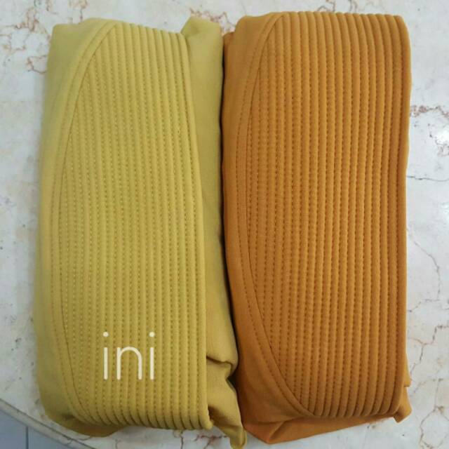 Preloved khimar 2 layer