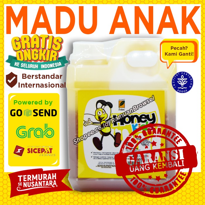 

Madu Kids 1kg Untuk Anak Madu Spesial Balita Serambi Botani