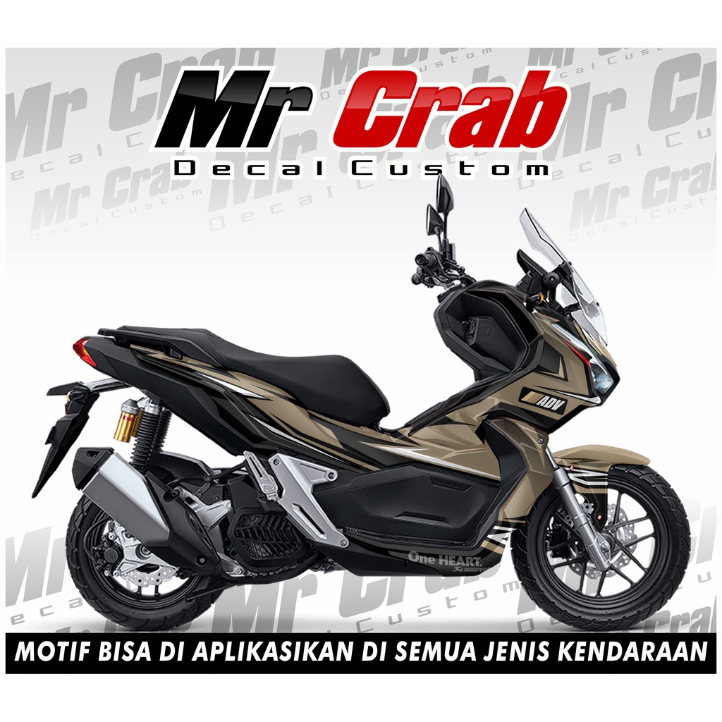 Sticker Striping DECAL Honda ADV 150, Sticker Decal ADV, Sticker ADV 150 ,striping ADV 150 ADV