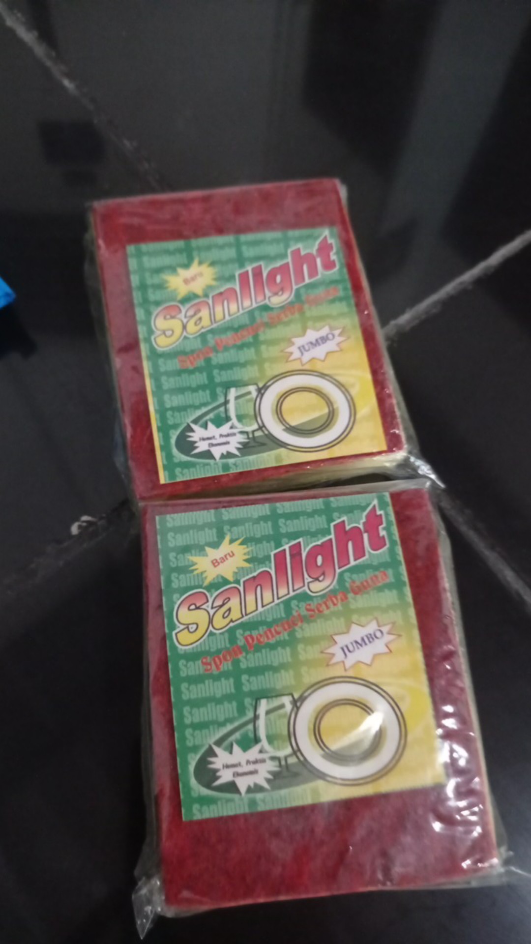 Hlokh886 Pembersih Sponge Cuci Piring 2 Sisi Spons Cuci Serbaguna Catty Spon Cuci Piring Sabut Busa