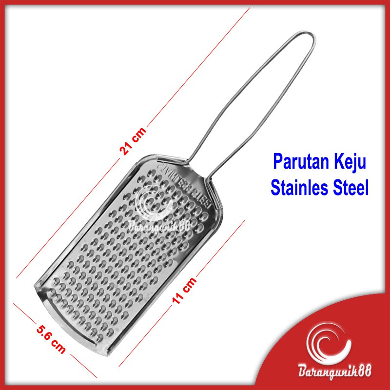 Parutan Keju Stainless Steel Parutan Agar Puding Jelly Multifungsi