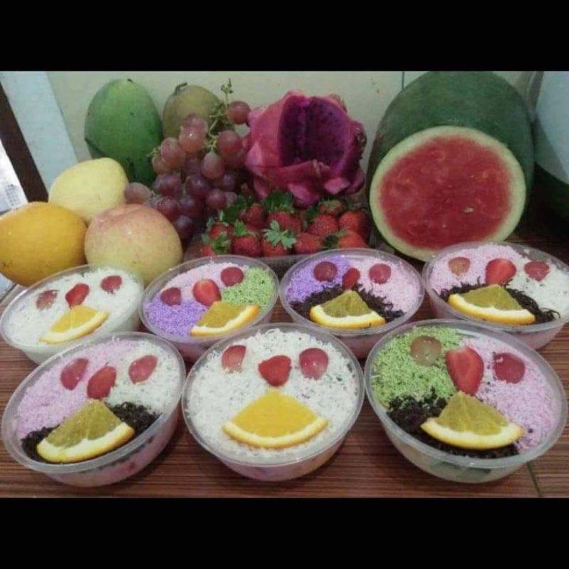 

salad buah segar sehat kuah variasi