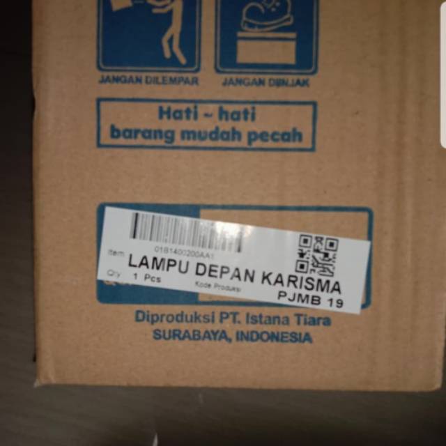 reflektor/ lampu depan karisma