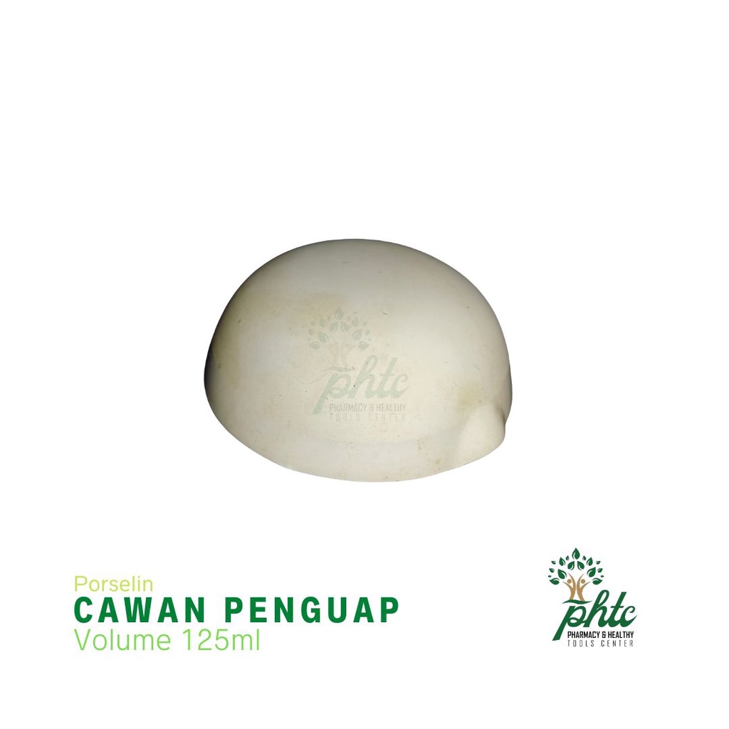 Cawan Uap 125ml l Cawan Porselin 125ml - Cawan Penguap