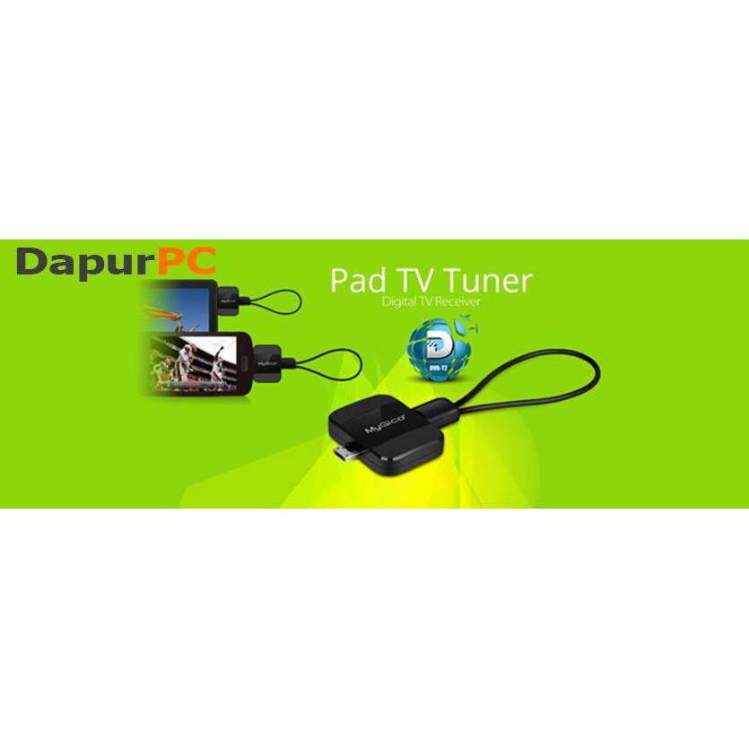TERLARIS Android TV Tuner MyGica Pad DVB T2 PT360 Black