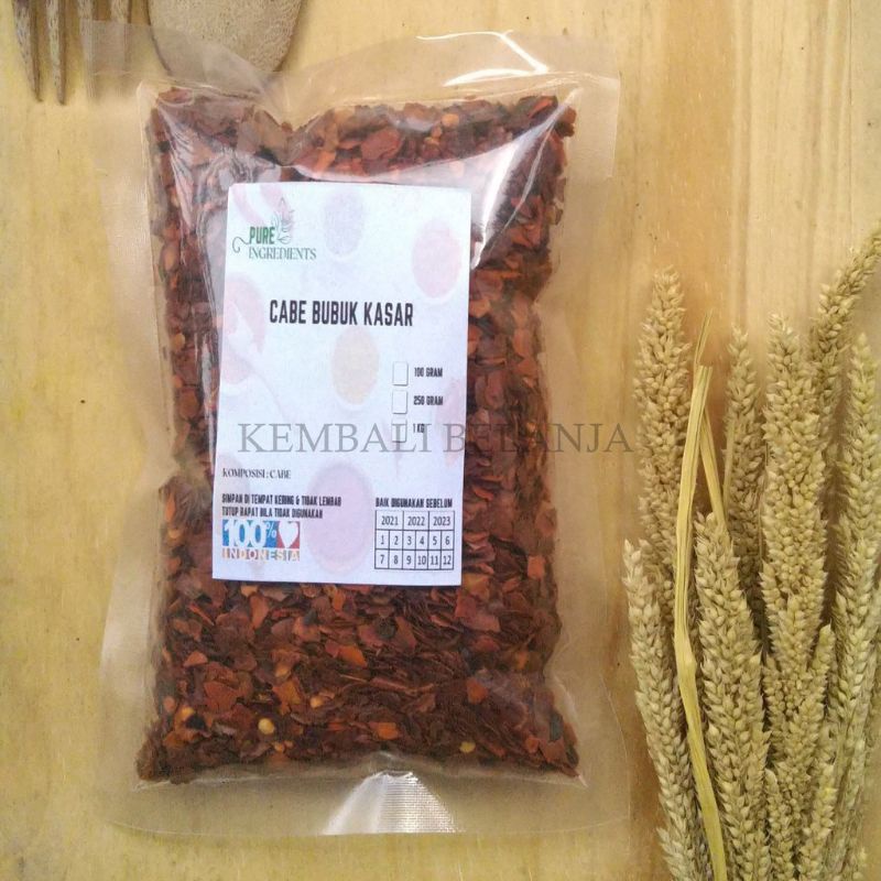 

CABE BUBUK KASAR / CABE FLAKE / CABE BUBUK JALETOT 250 GR