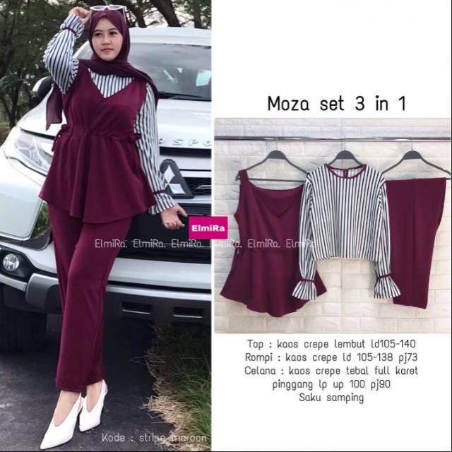 SETELAN // MOZA SET BY ELMIRA