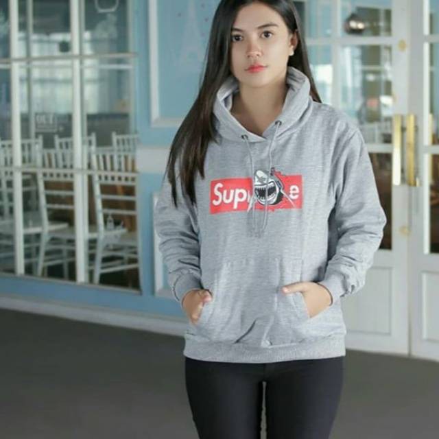 Sweater Hodie Supreme Shark