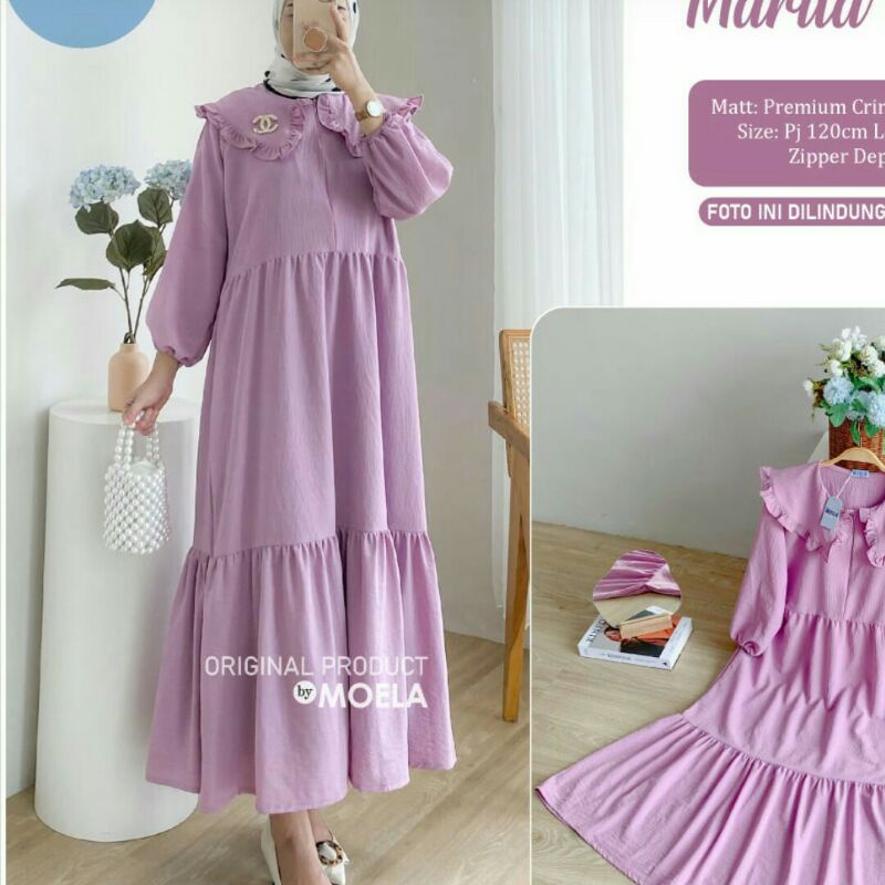 MARITA  &amp; CERIS ,ISANA,BALO Midi Dress Ori by Moelas