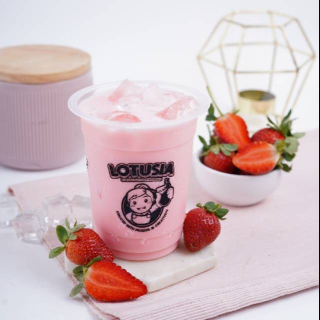 1 kg Lotusia Strawberry Drink Premix