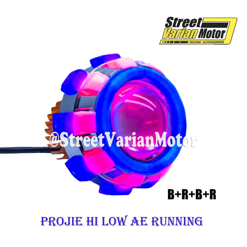 (PROMO)Projie LED Hi Low Triple Ring AE DE Runing