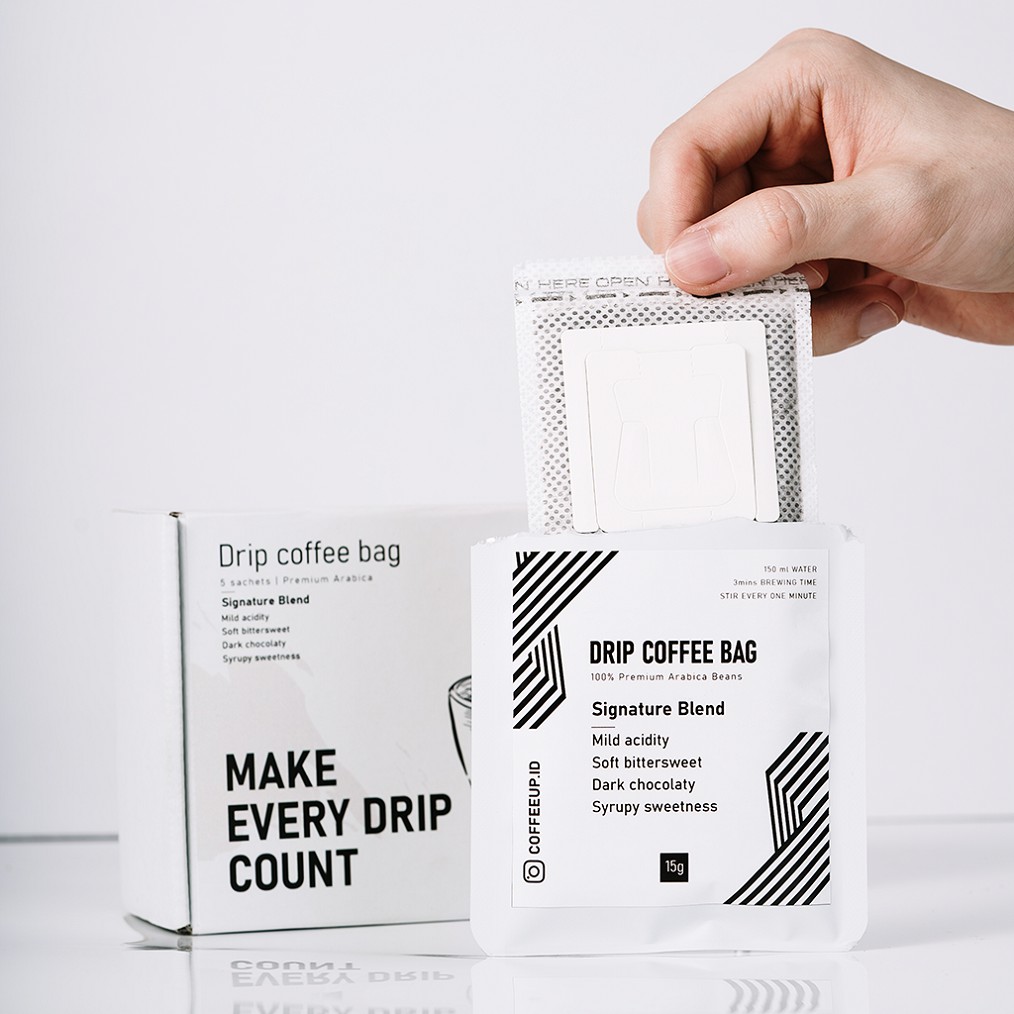 

The Signature Drip Bag by Coffee UP