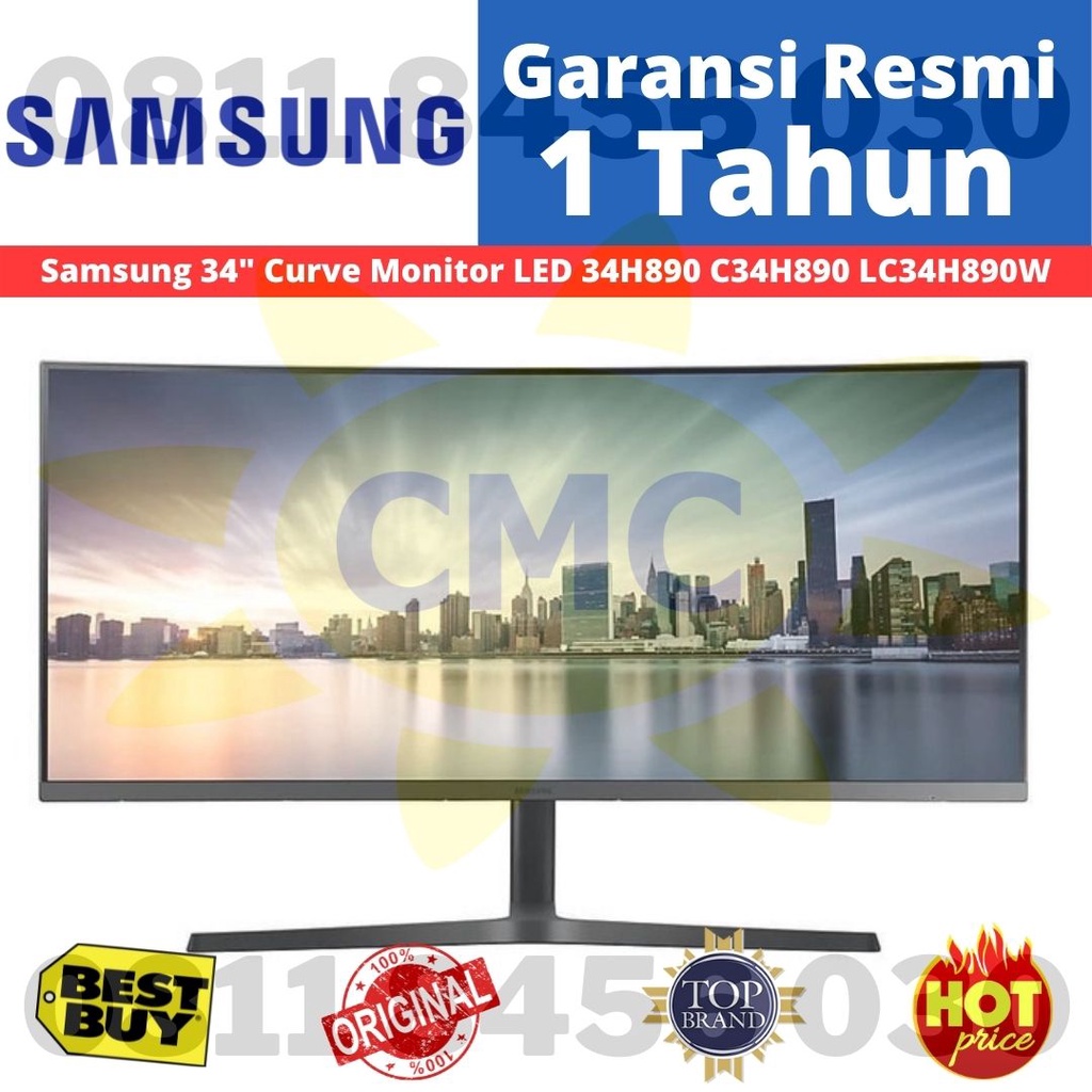 MONITOR LED SAMSUNG 34&quot; LC34H890WJEXXD 34 Inch HDMI