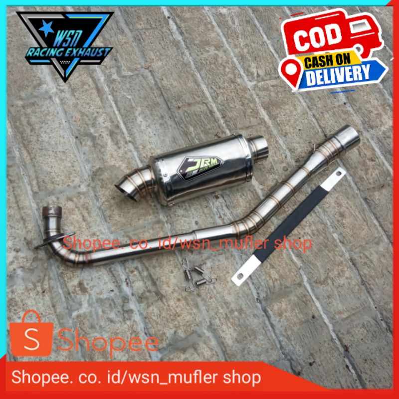 knalpot racing JRM oval jupiter z,jupiter z1,jupiter mx,dll