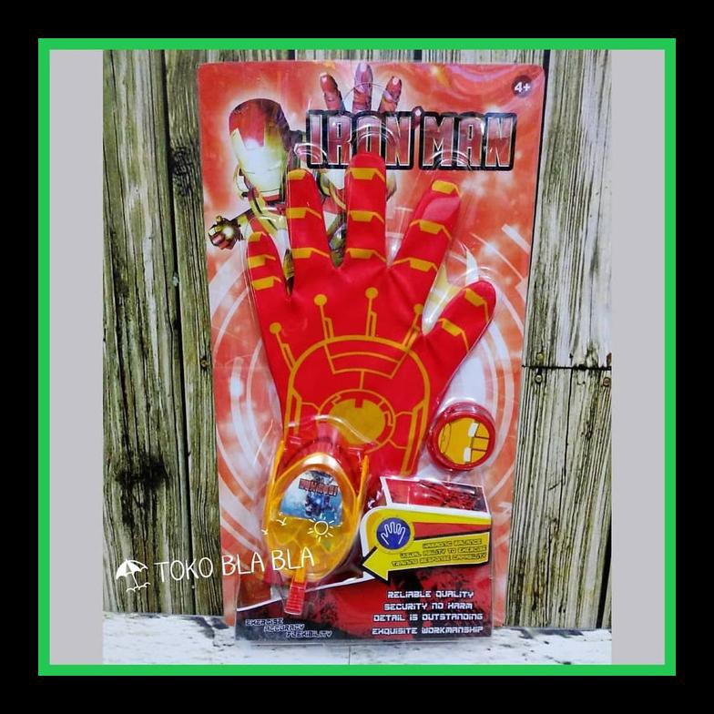Ready Mainan Anak Cowok Tembakan Hulk Marvel Avenger Superhero Sarung Tangan Action Figure Termurah