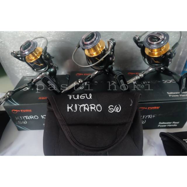 Reel fugu kitaro SW ukuran 3000 POWER HANDLE