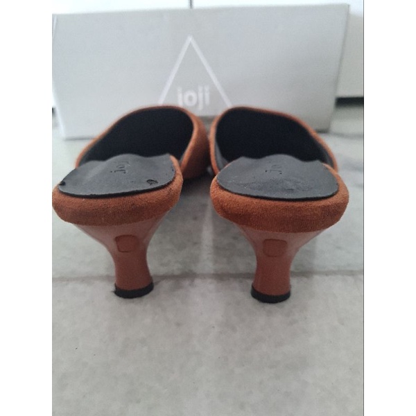 Heels wanita merek Joji ukuran 40 warna coklat