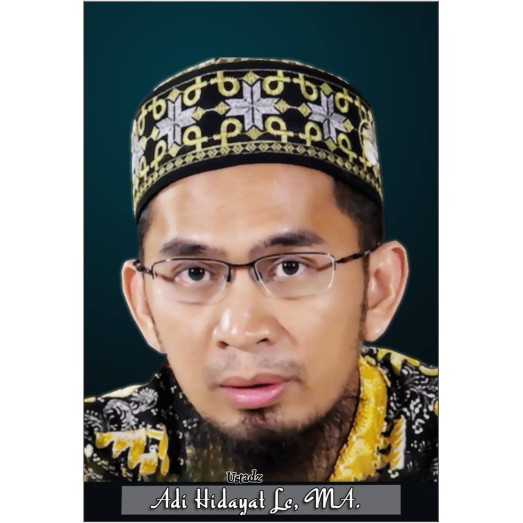 POSTER USTAD ADI HIDAYAT UKURAN A3+ 32*47CM TAJAM TIDAK PECAH