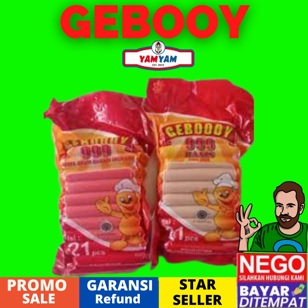

SOSIS AYAM GEBOOOY GEBOY ISI 21 500GR MAKANAN BEKU CEMILAN MURAH FROOZEN FROZEN FOOD MAKANAN ANAK