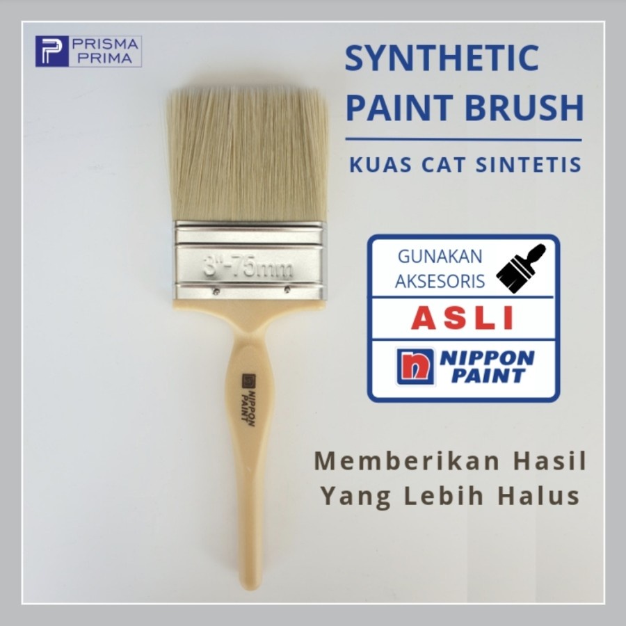 Nippon Syntetic Paint Brush Kuas Cat Sintetis / Minyak