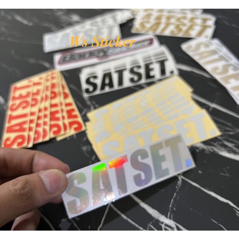 

STICKER SATSET CUTTING /stiker variasi