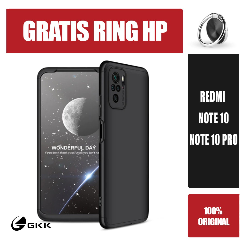 GKK Redmi Note 10 10 PRO Armor 360 Full Cover Baby Skin Hard Case