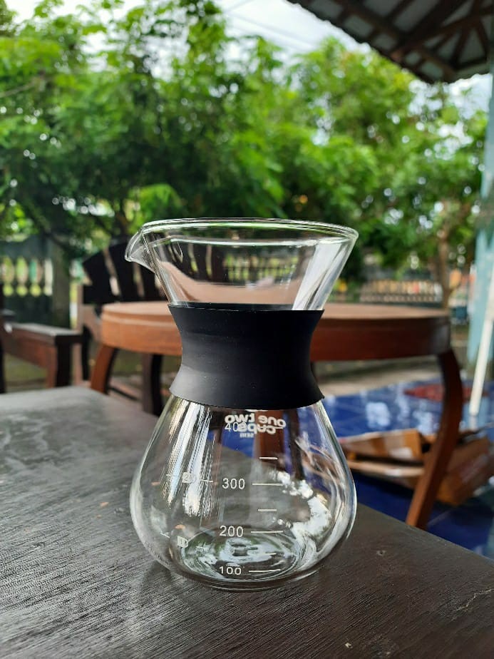 Ohfin Coffee Maker Pot V60 Drip Kettle Teko Kopi Barista Filter Se111