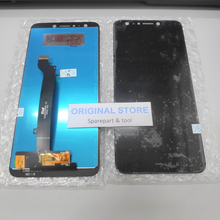 {SuheStore} LCD ASUS ZENFONE 5Q ZC600KL X017DA ORIGINAL FULL TOUCHSCREEN - Hitam Berkualitas