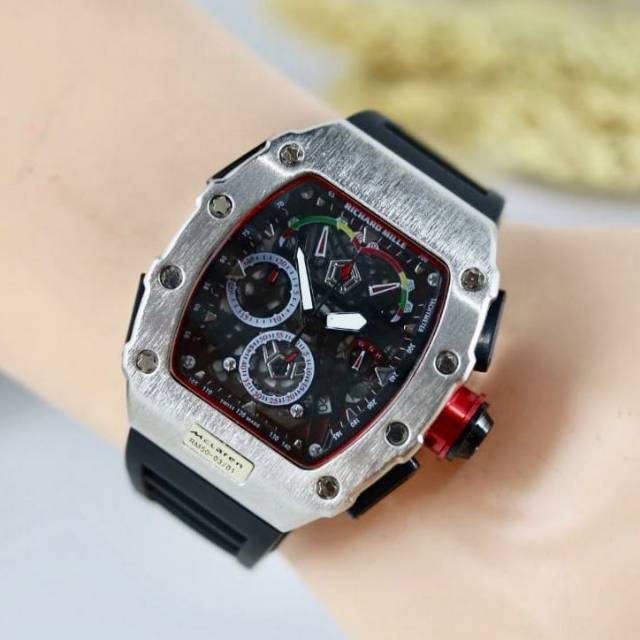 JAM TANGAN PRIA MCLAREN RM50-03/01 CHRONOGRAPH TANGGAL AKTIF