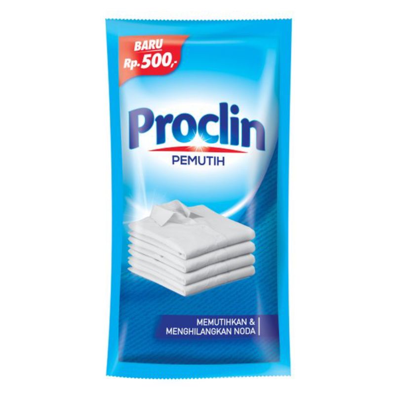 PROCLIN RP500 PEMUTIH PAKAIAN ( 6 pcs x 30ml )