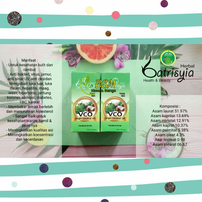 VCO (Virgin Coconut Oil) Kapsul