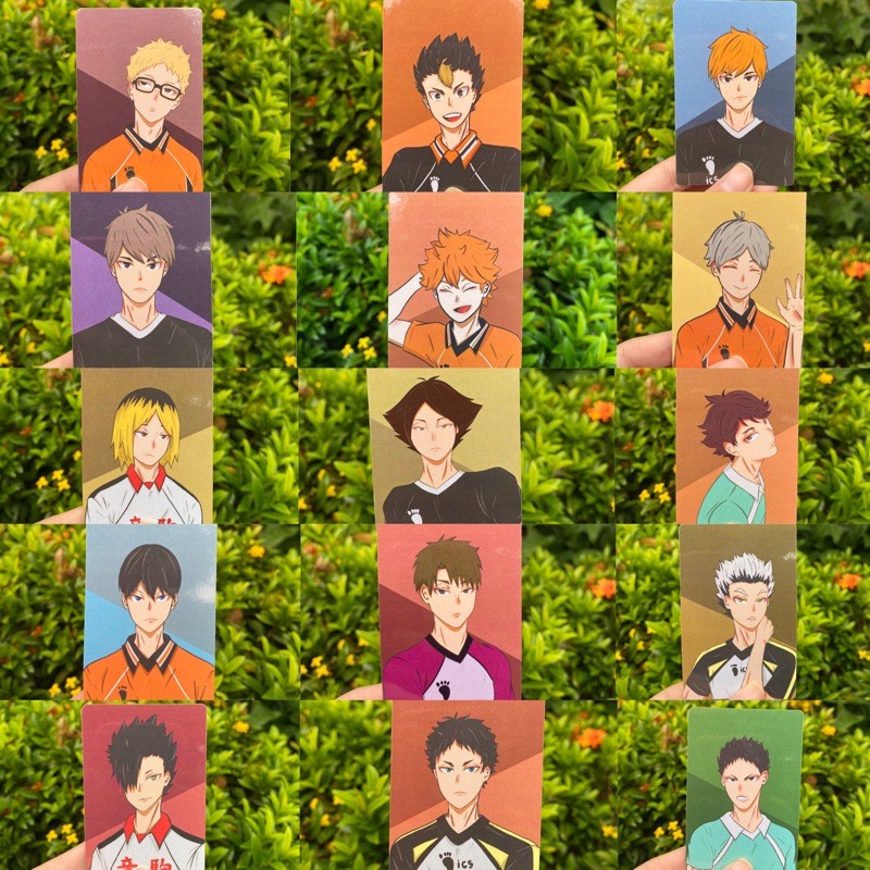 Haikyuu Fanart Photocard Set