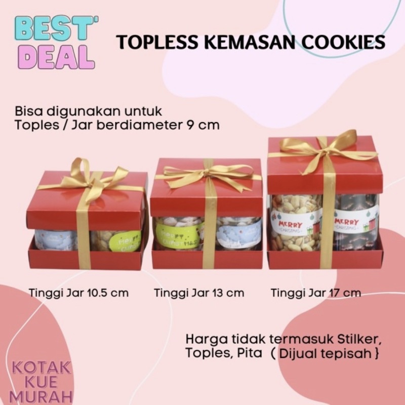 Kemasan Packaging Toples Kue Kering