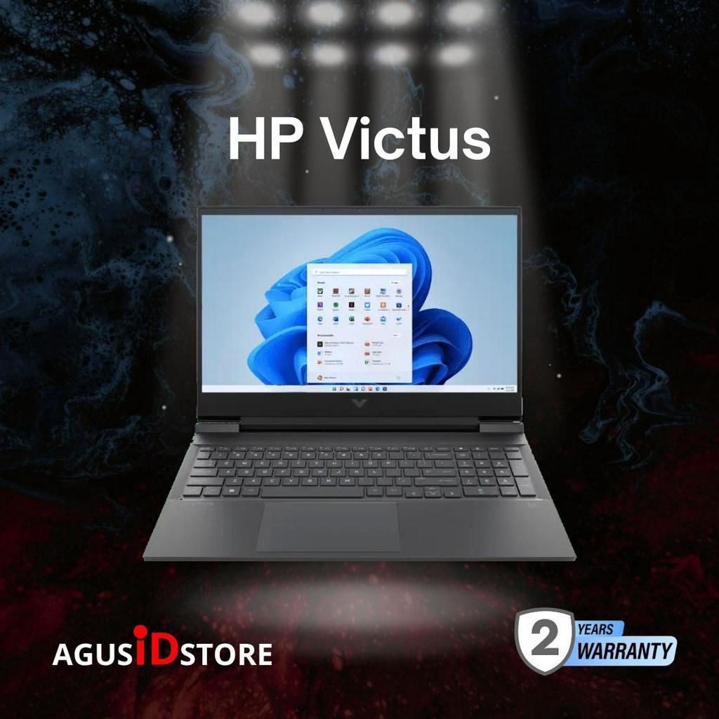 HP VICTUS GAMING 16 E1090AX Laptop Gaming RYZEN 5 6600H RTX3050 RAM 16GB 512GB SSD 16.1&quot; FHD IPS 144Hz Windows 11 Office OHS