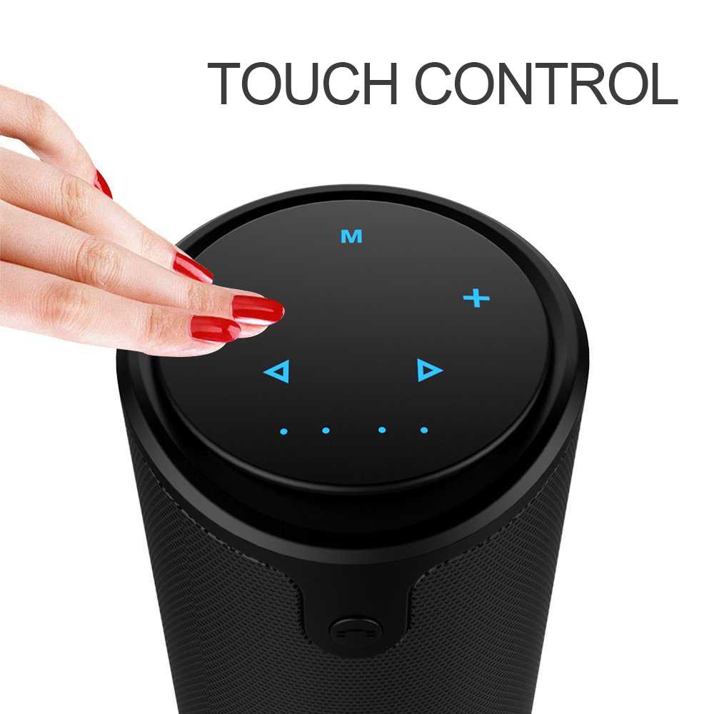 Zealot S8 Bluetooth Speaker dengan Powerbank 4000mAh-Hitam