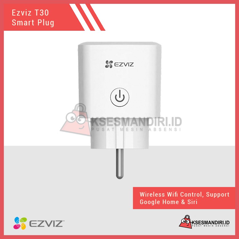 SMART PLUG EZVIZ T30 STEKER STOP KONTAK WI-FI