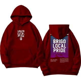 BRIGO  Jumper Hoodie PSYCHEDELIC DARK ART   II Sweater Hoodie BRIGO Sablon DTF Fleece Cotton II SIZE M-XXL (Pria &amp; Wanita) Free stiker&amp;Gantungan Kunci