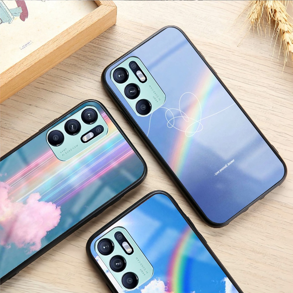 Case Kilau Glossy For Oppo RENO 6 DK [150] | Case Lucu | Case Hp OPPO RENO 6 | Casing OPPO RENO 6 | 