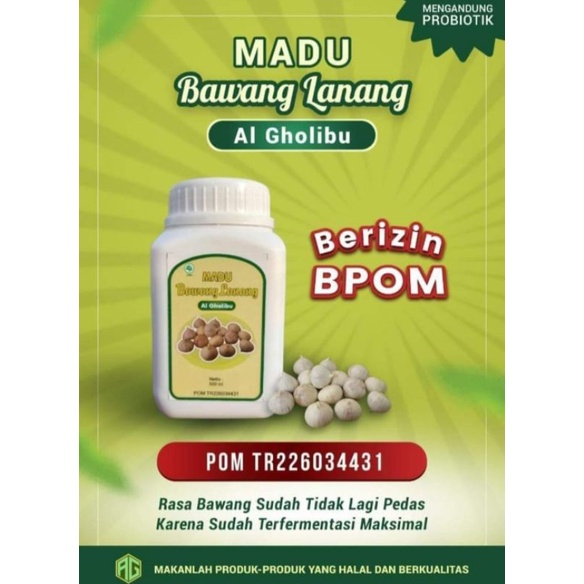 

Madu Bawang Lanang Tunggal Al Gholibu