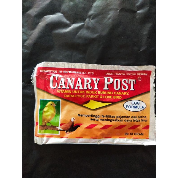 CANARY POST KENARI POST VITAMIN BREEDING BURUNG KICAU LOVEBIRD PARKIT MERPATI KENARI DLL
