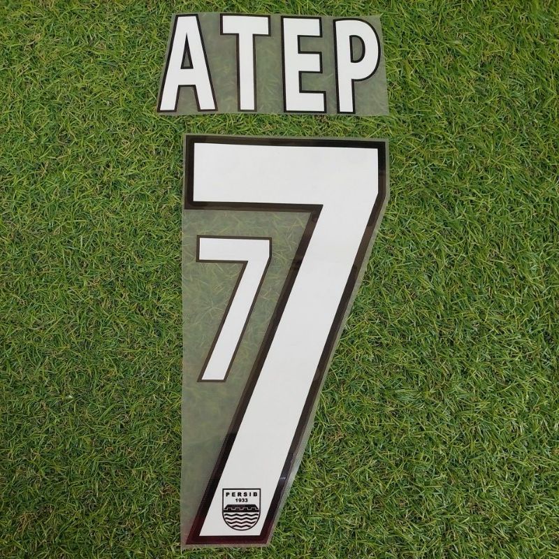 NAMESET JERSEY PERSIB HOME, THIRD 2010/2011 - ATEP #7