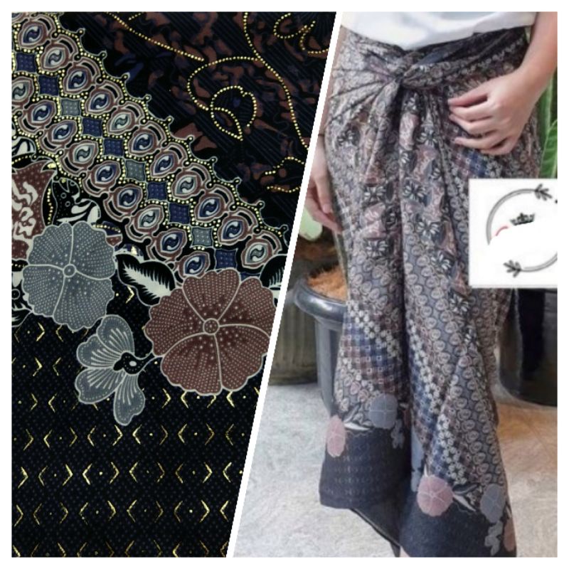 Rok lilit batik//rok lilit ikat//rok batik murah//rok batik kebaya//kain lilit batik