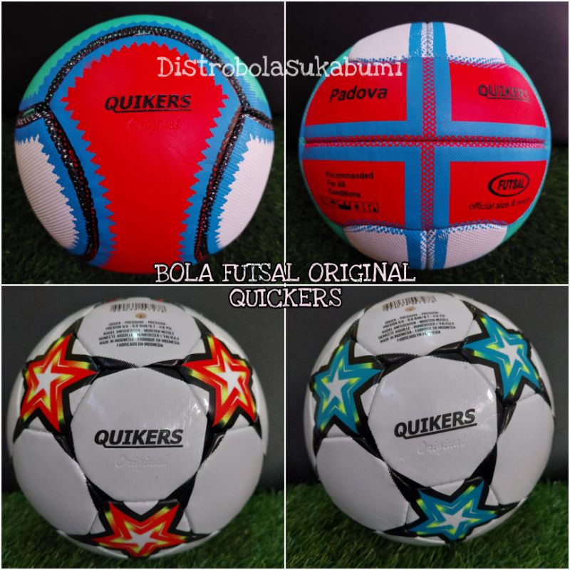 BOLA FUTSAL SIZE 4 QUICKERA ORIGINAL/BOLA FUTSAL ORIGINAL/BOLA FUTSAL