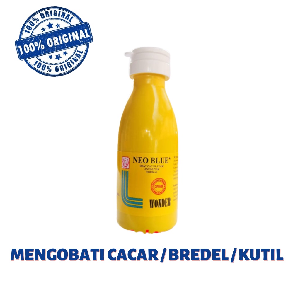 NEO BLUE 60 ml - obat cacar / bredel