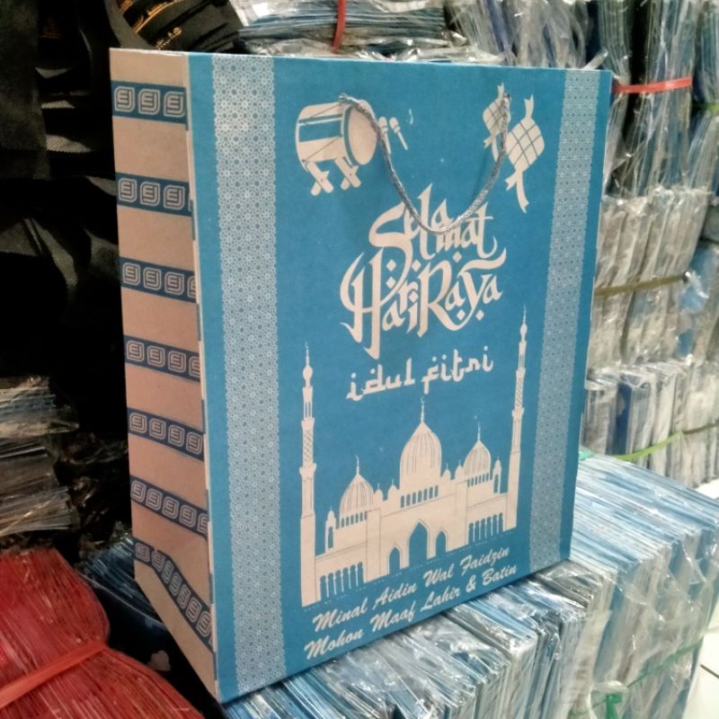 paperbag tas kertas LEBARAN IDUL FITRI/TAS PARCEL