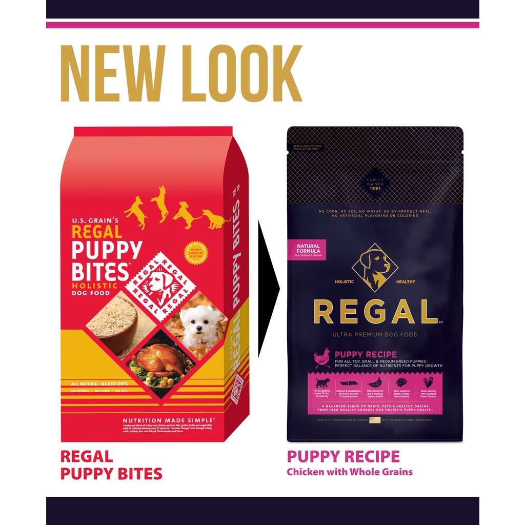 DOGFOOD - REGAL PUPPY HOLISTIC 1.8kg Makanan Anak Anjing