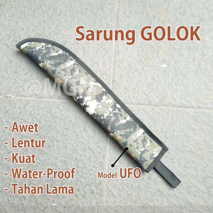 Sarung Golok Tramontina Termurah machete cover rumah pisau model UFO