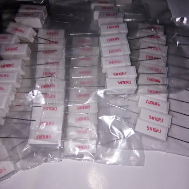 resistor R 5w10 R#R5w 0.5R