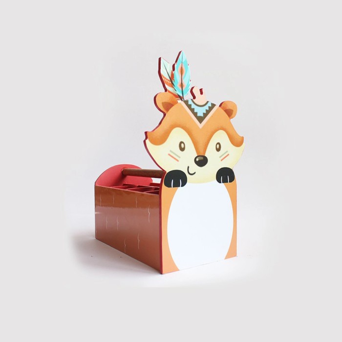

[GRATIS ONGKIR] Rak art and craft anak seri Hindian / kotak pensil portabel/ rak serba - Fox TERJAMIN
