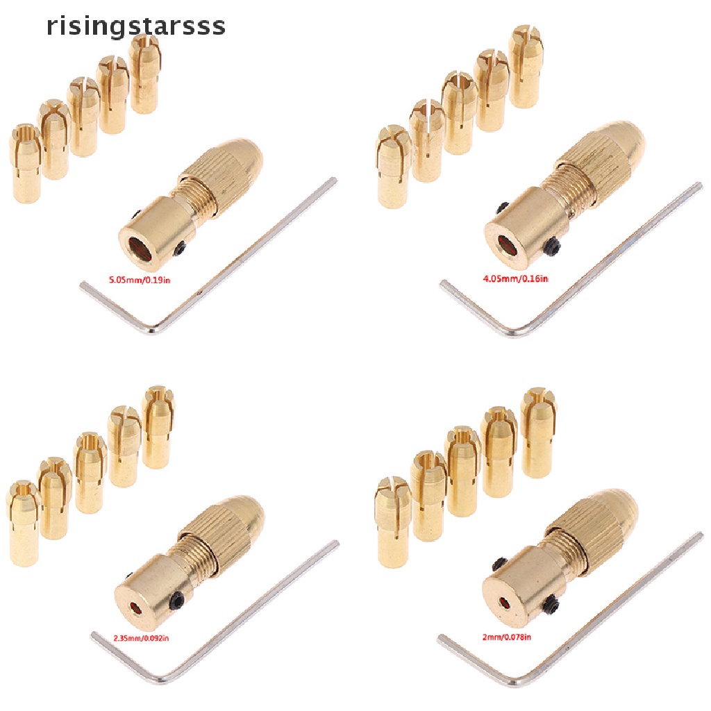 Rsid Mata Bor Chuck Shaft Motor Elektrik Mini 0.3mm-3.0mm